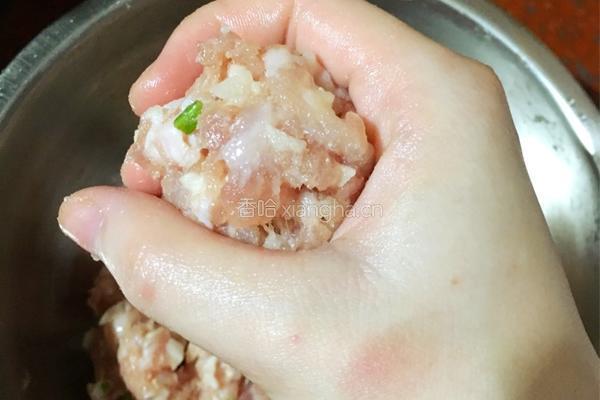 糯米珍珠丸子的做法图解6