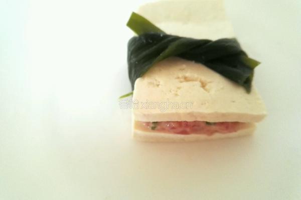 海带夹心豆腐的做法图解5