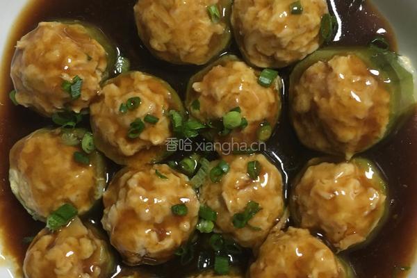 黄瓜酿肉的做法图解10