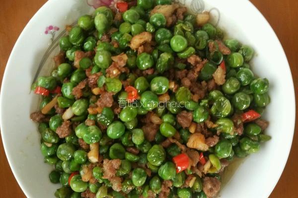 湘味肉末豌豆