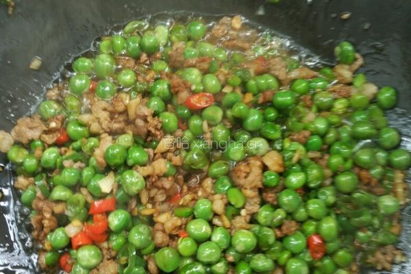 湘味肉末豌豆的做法图解8
