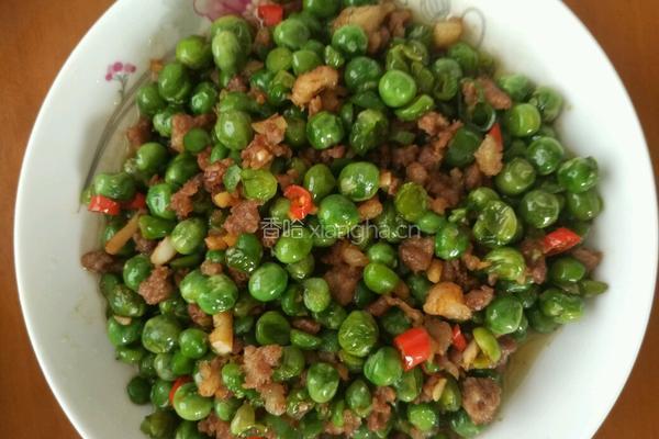 湘味肉末豌豆的做法图解9