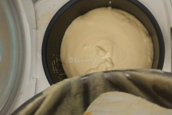 电饭煲做蛋糕的做法图解8