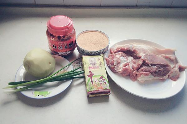 粉蒸肉的做法图解1