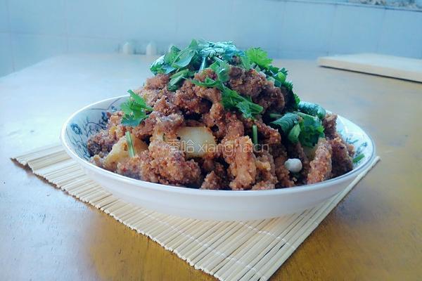 粉蒸肉的做法图解10