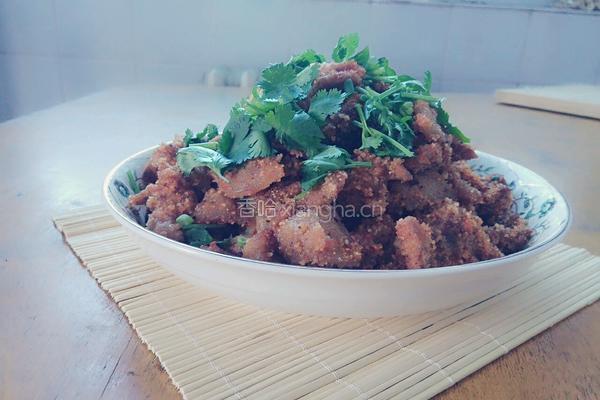 粉蒸肉的做法图解12