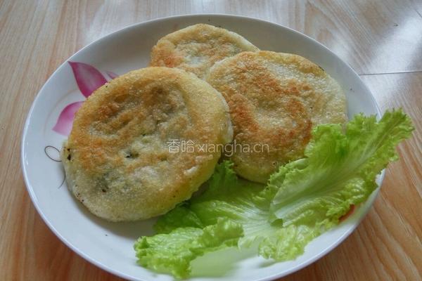 韭菜糯米饼