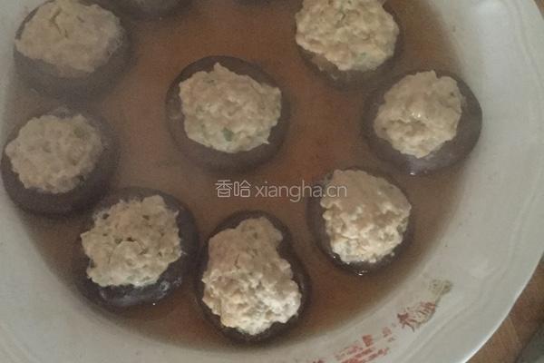 酿香菇的做法图解5