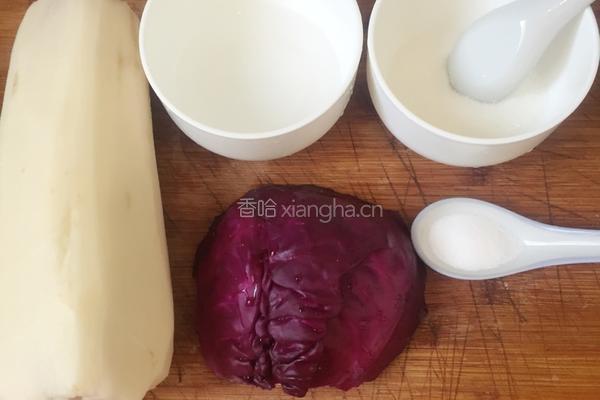 胭脂莲藕的做法图解1