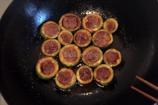 西葫芦酿肉的做法图解6