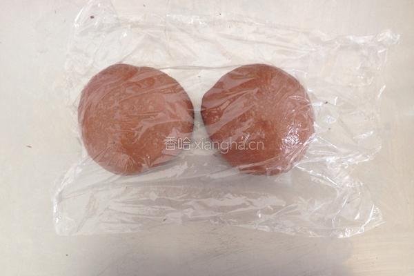 可可麻薯面包的做法图解2