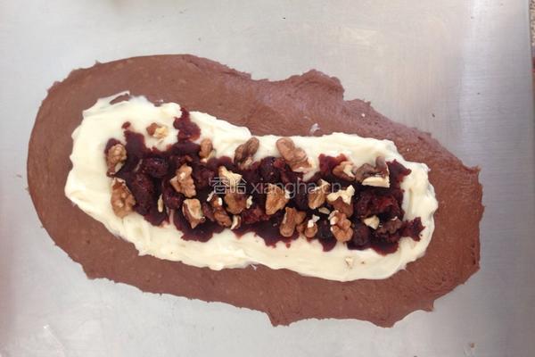 可可麻薯面包的做法图解5