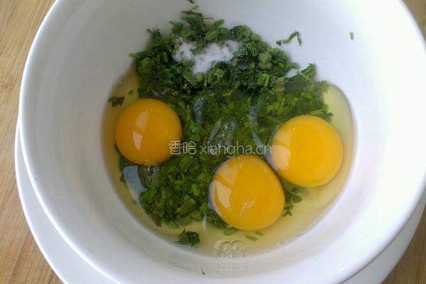 椿芽炒鸡蛋的做法图解4