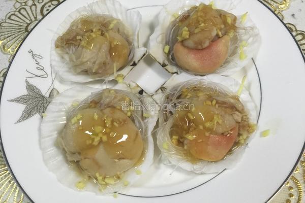 鲍汁蒜蓉扇贝粉丝的做法图解4