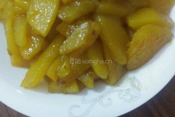 清炒小南瓜的做法图解3