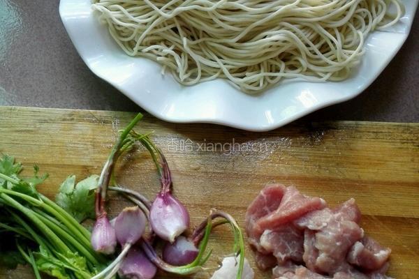 客家腌面的做法图解1