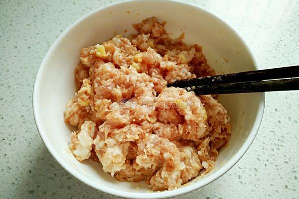 虎皮尖椒酿肉的做法图解3