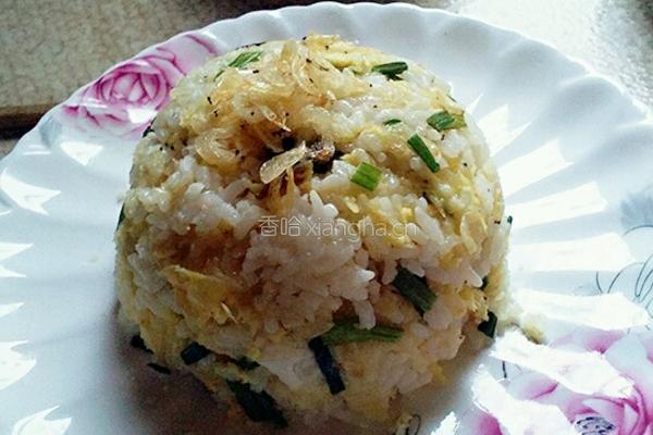 虾米炒饭的做法图解8