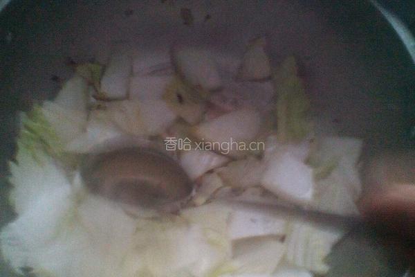 黑黑白菜的做法图解4
