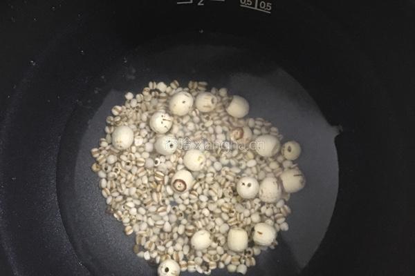 薏米绿豆粥的做法图解5