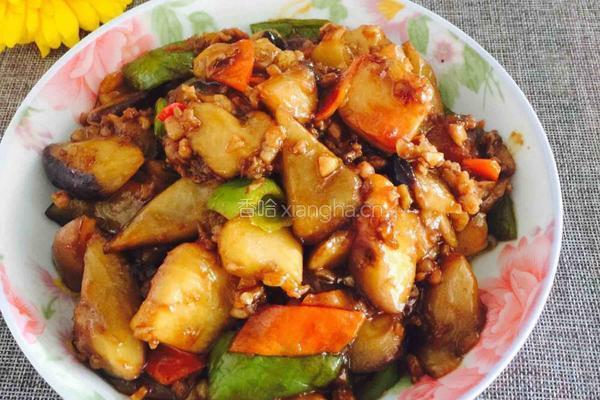 肉末茄子的做法图解7
