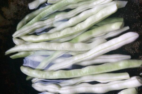 凉拌四季豆的做法图解3