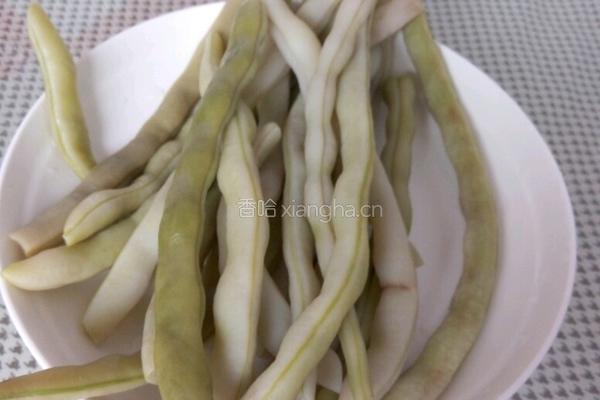 凉拌四季豆的做法图解5