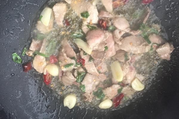 青椒炒干豆皮的做法图解6