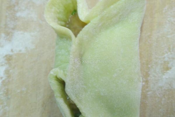 翡翠鲜肉蒸饺的做法图解11