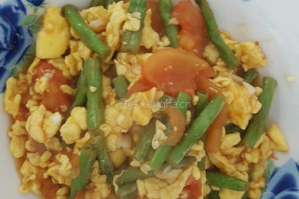 西红柿鸡蛋豆角