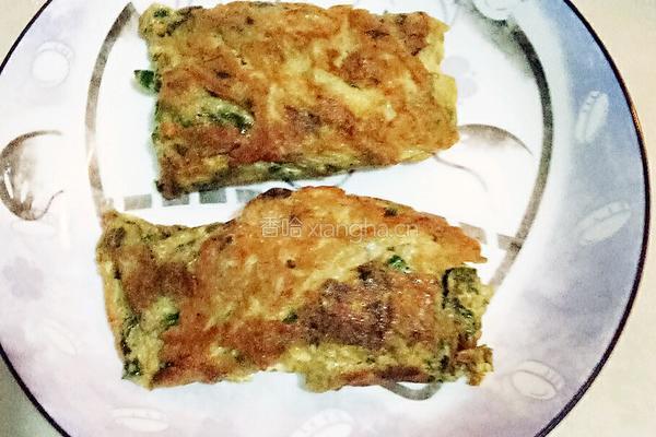 香椿鸡蛋卷的做法图解5