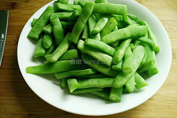 干煸四季豆的做法图解4