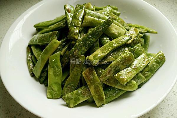 干煸四季豆的做法图解6