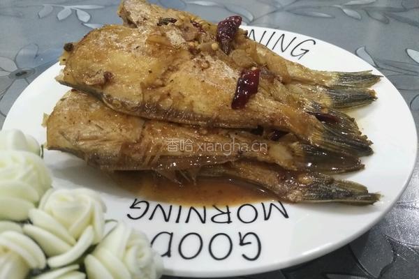 红烧剥皮鱼的做法图解6