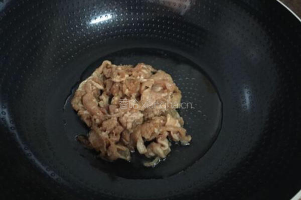 沙茶酱猪肉的做法图解3