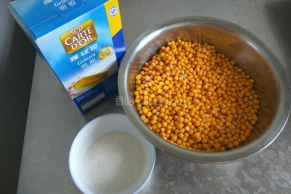奶香豌豆黄的做法图解1