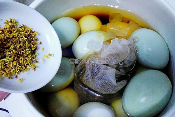 立夏蛋之桂花五香茶叶蛋的做法图解10