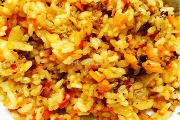 韩国芝士炒饭的做法图解5