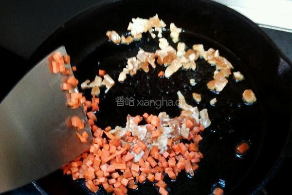 宝宝营养炒饭的做法图解3