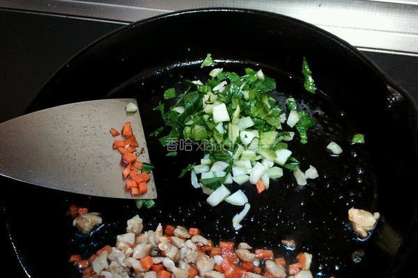 宝宝营养炒饭的做法图解4
