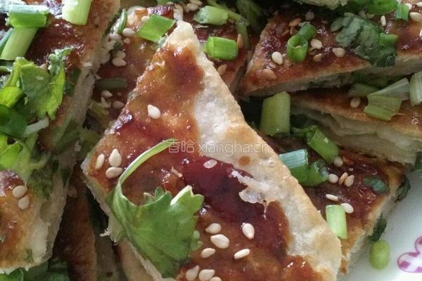 酱香葱花饼的做法图解11