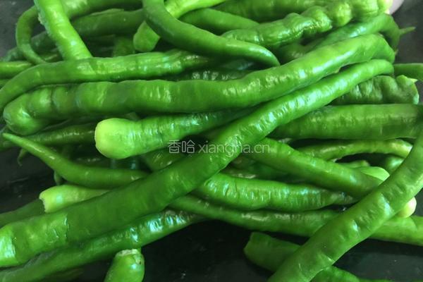 青椒炒肉的做法图解1