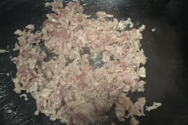 青椒炒肉的做法图解5