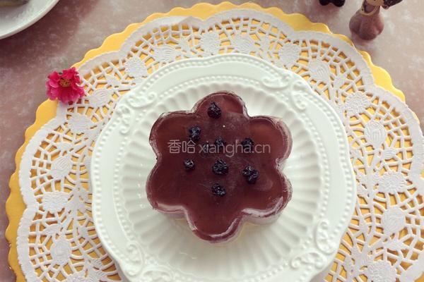 蓝莓慕斯的做法图解12