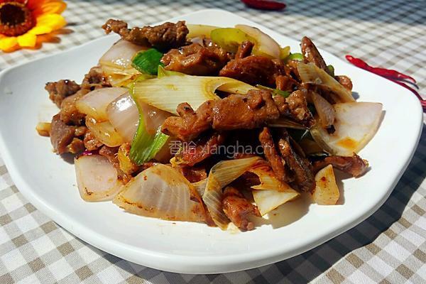 双葱爆羊肉的做法图解10