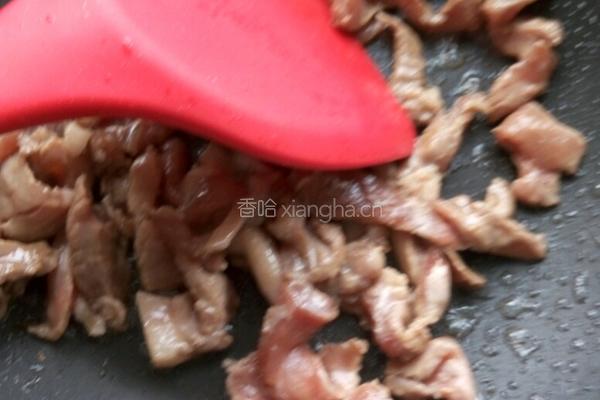 辣椒炒肉的做法图解4