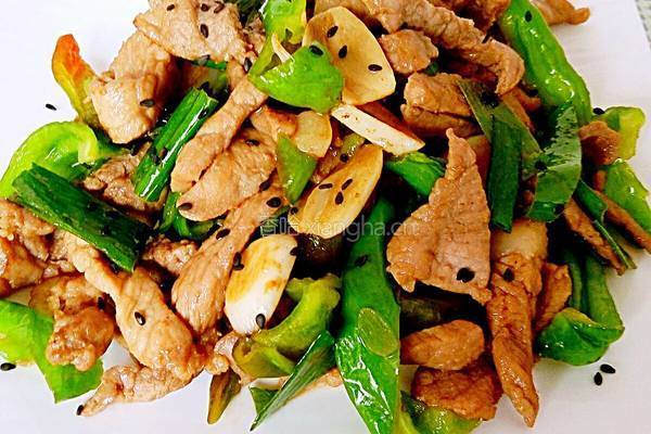辣椒炒肉的做法图解8