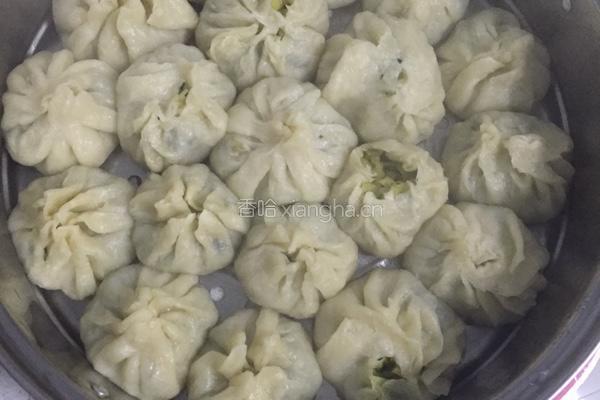 土豆韭菜馅包子的做法图解6