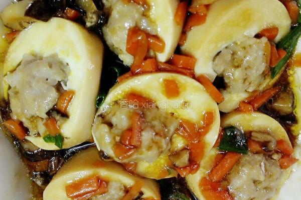 鸡蛋蒸丸子的做法图解5