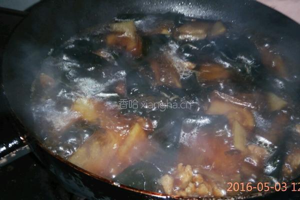 草莓酱汁海带面的做法图解3